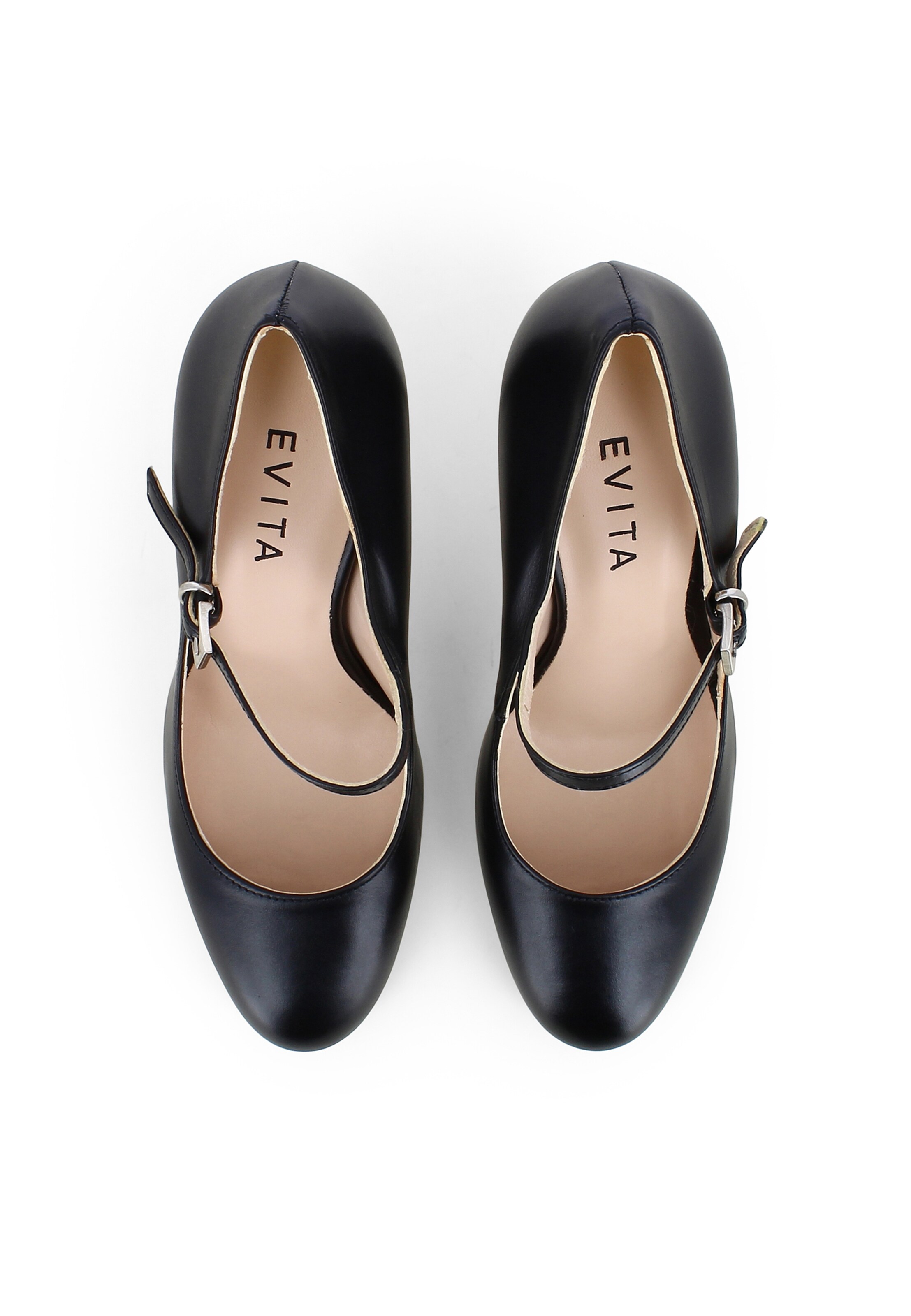 Escarpins 'CRISTINA' EVITA en noir