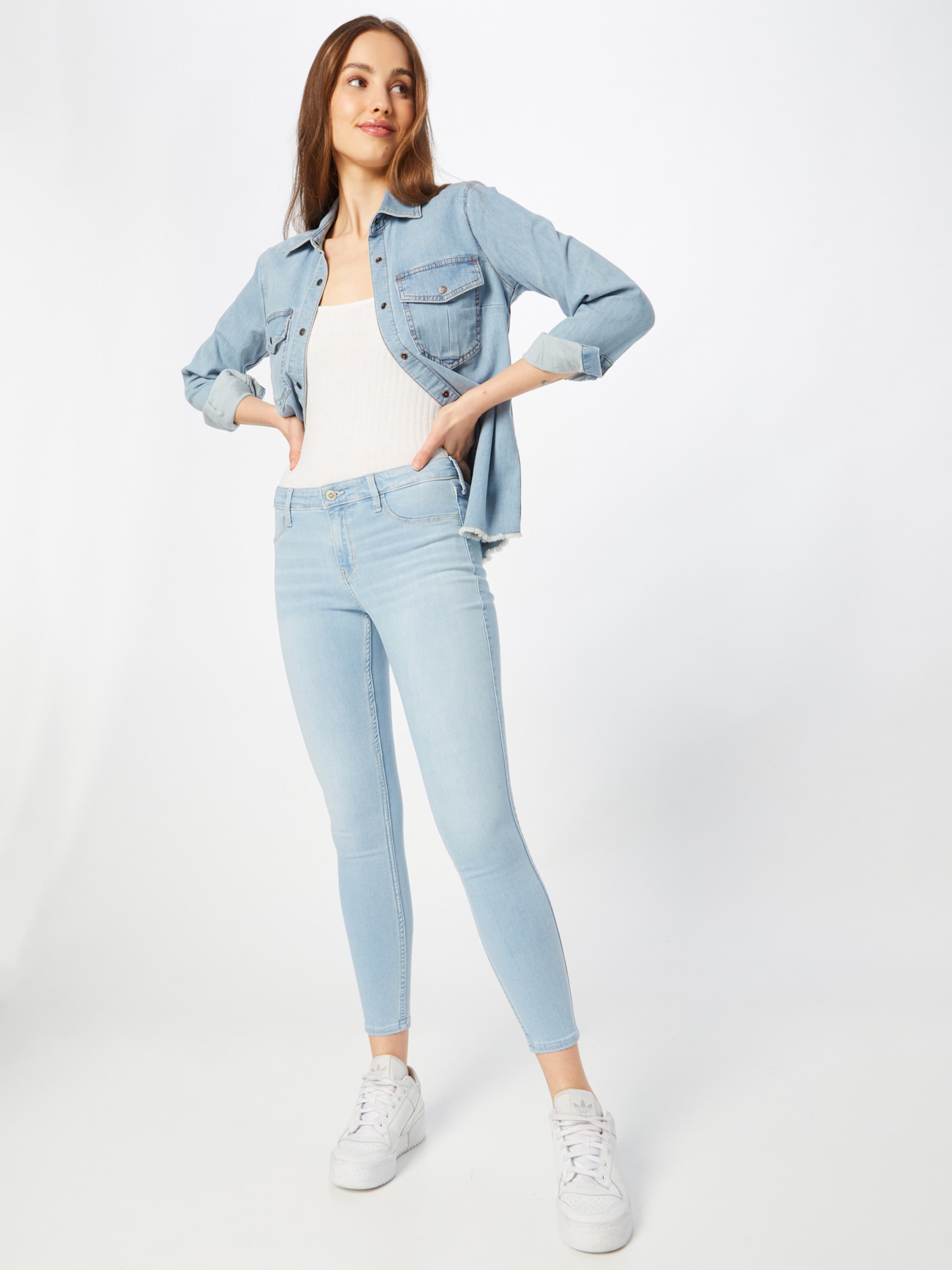 HOLLISTER Skinny Jeans CLEAN in Light Blue ABOUT YOU