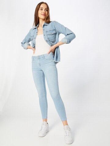 HOLLISTER Skinny Jeans 'CLEAN' in Blauw