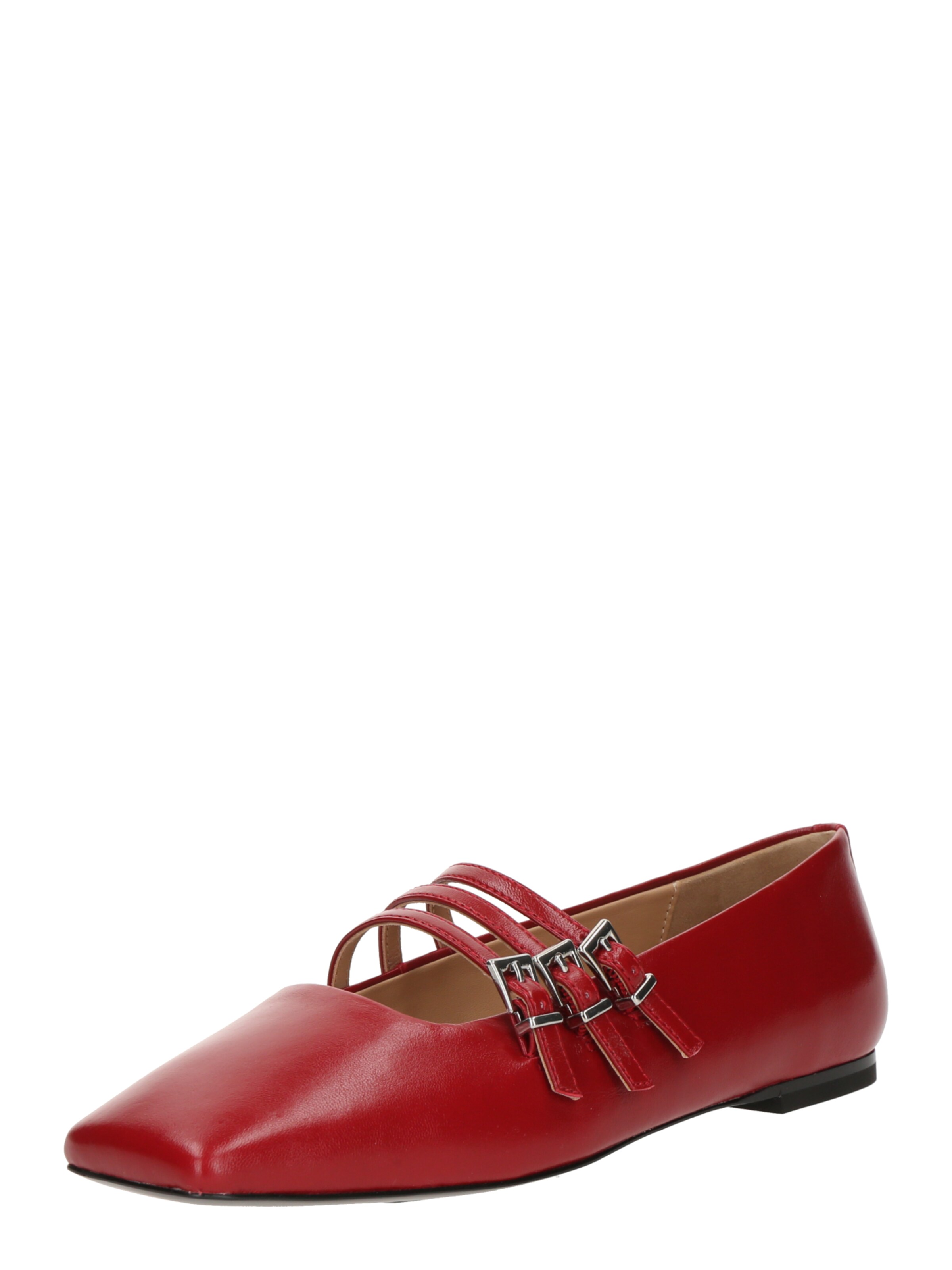 & Other Stories Strap ballerina in Red: front