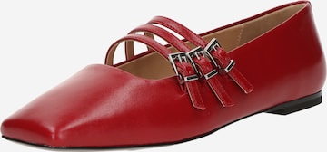 Ballerines à lanières & Other Stories en rouge : devant