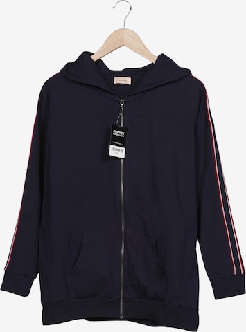 TRIANGLE Langarmshirt XL in Blau: Vorderseite