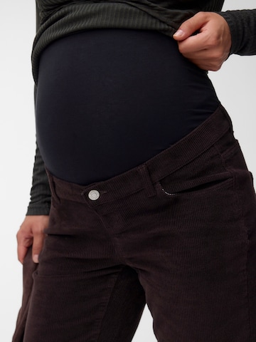 Vero Moda Maternity Bő szár Nadrág 'TESSA' - barna