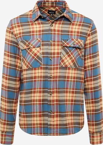 Brixton - Ajuste regular Camisa 'BOWERY' en azul: frente