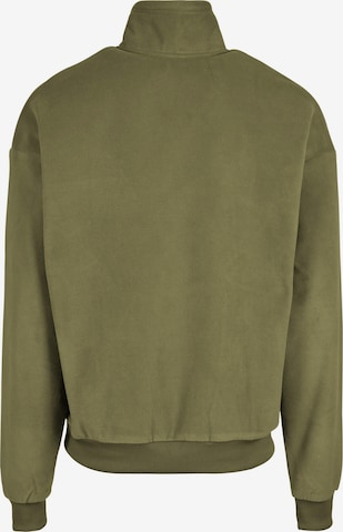 Urban Classics Fleece jas in Groen