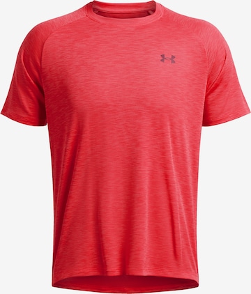 UNDER ARMOUR Functioneel shirt in Rood: voorkant