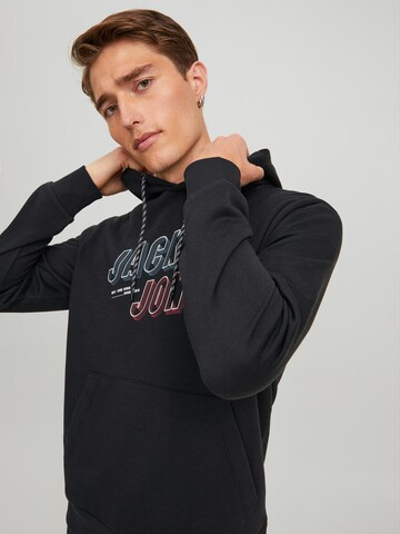 JACK & JONES Sweatshirt 'Friday' i svart