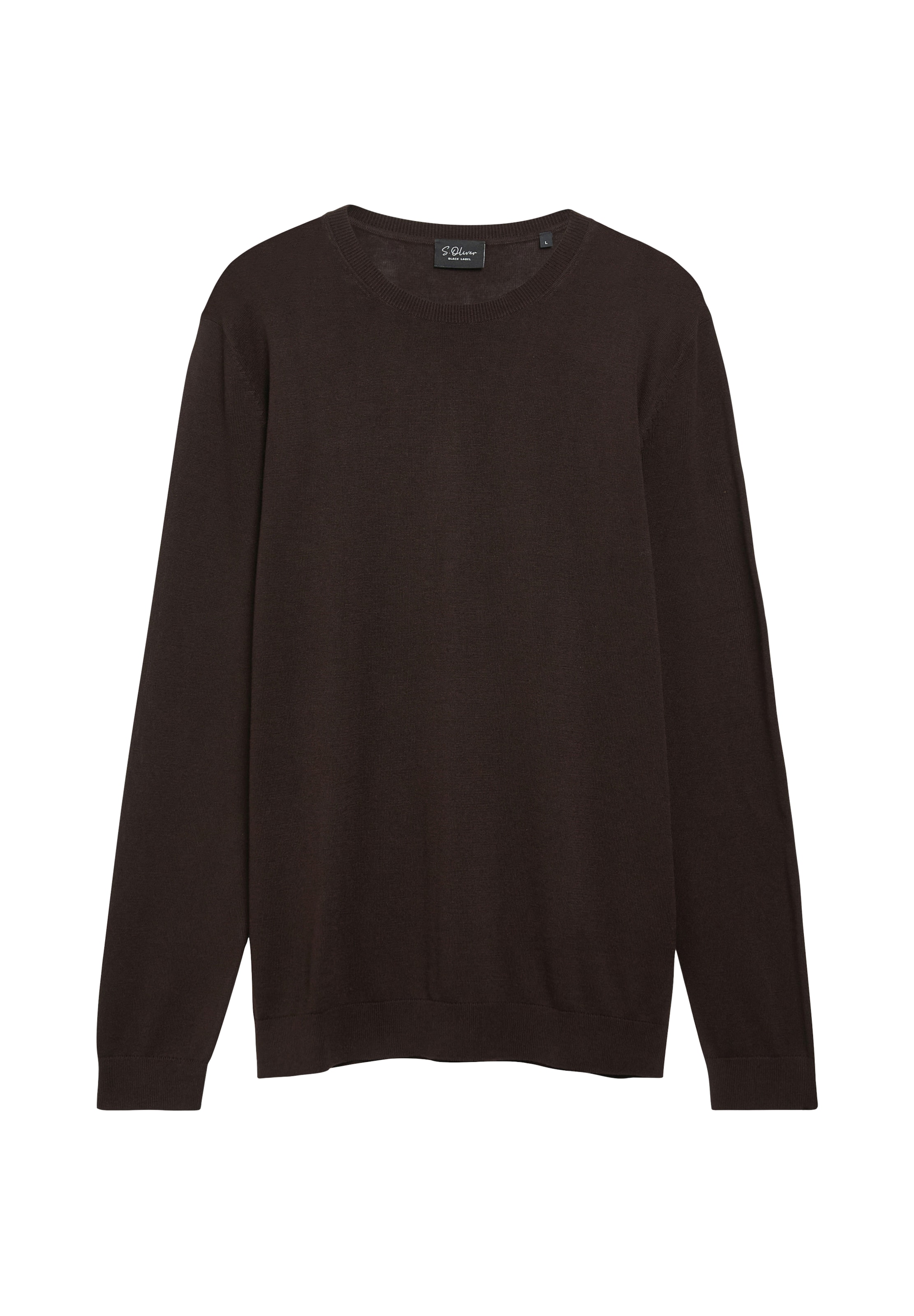 Pullover in XXXL s.Oliver di colore marrone scuro, Visualizzazione prodotti