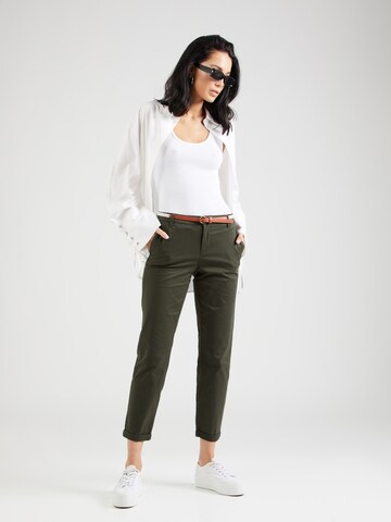 Coupe slim Pantalon chino 'Biana' ONLY en vert