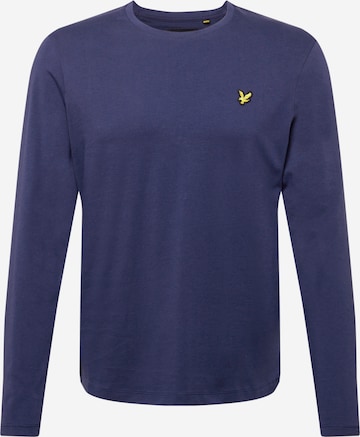 T-Shirt Lyle & Scott en bleu : devant