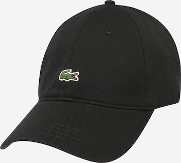 Casquette LACOSTE en noir : devant