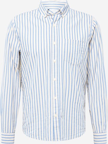 Cotton On גזרה רגילה חולצות לגבר 'Mayfair' בכחול: מלפנים