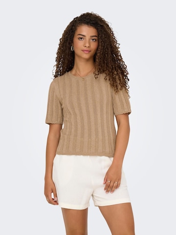 JDY Pullover 'JDYBeauty' i brun: forside