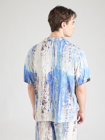 Carlo Colucci - Regular Fit Camisa em azul