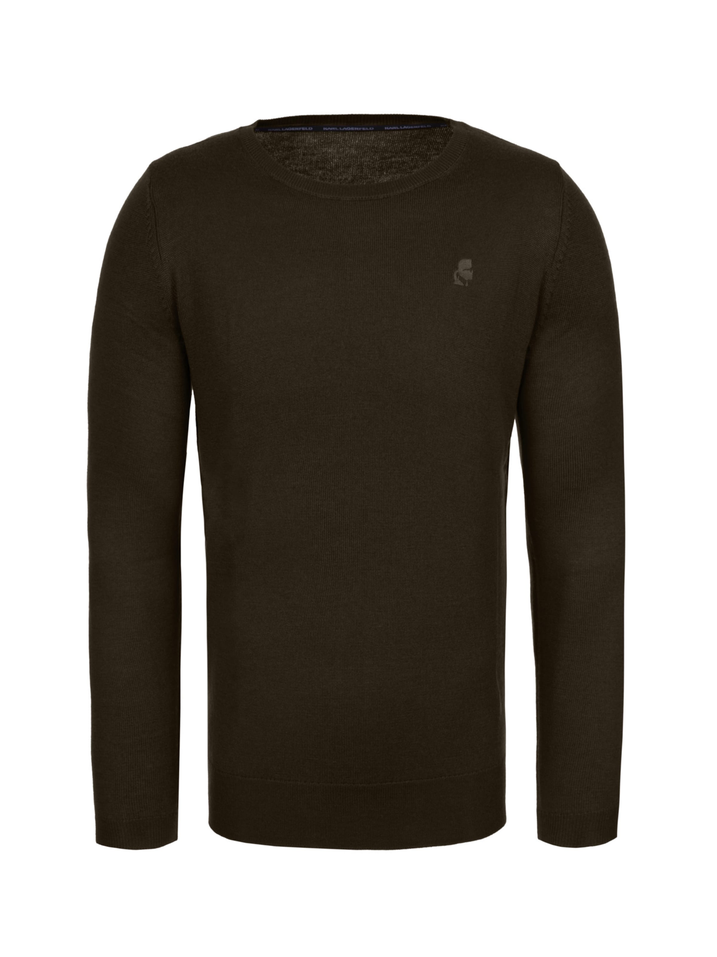 Karl Lagerfeld Pullover in Braun: Vorderseite