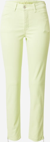 MAC Slimfit Jeans 'DREAM CHIC' in Groen: voorkant
