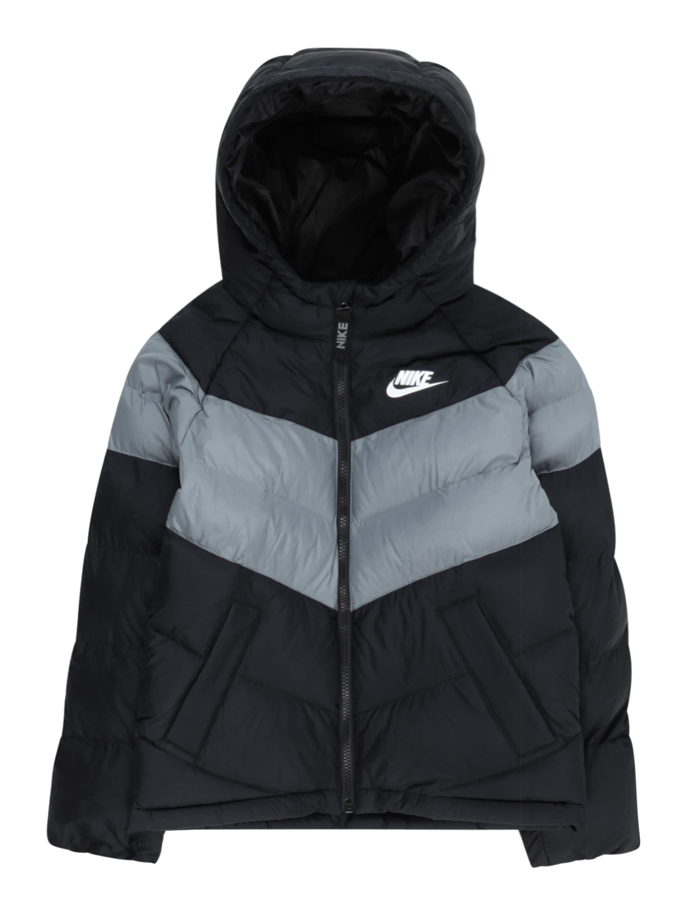 Nike Sportswear Winterjas in Zwart: voorkant