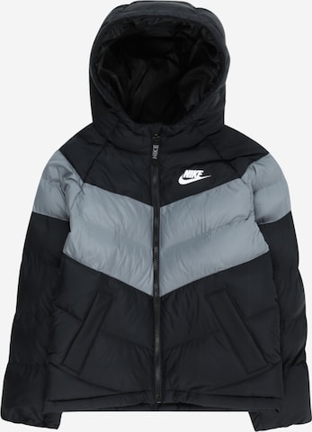 Nike Sportswear Jacke in Schwarz: predná strana