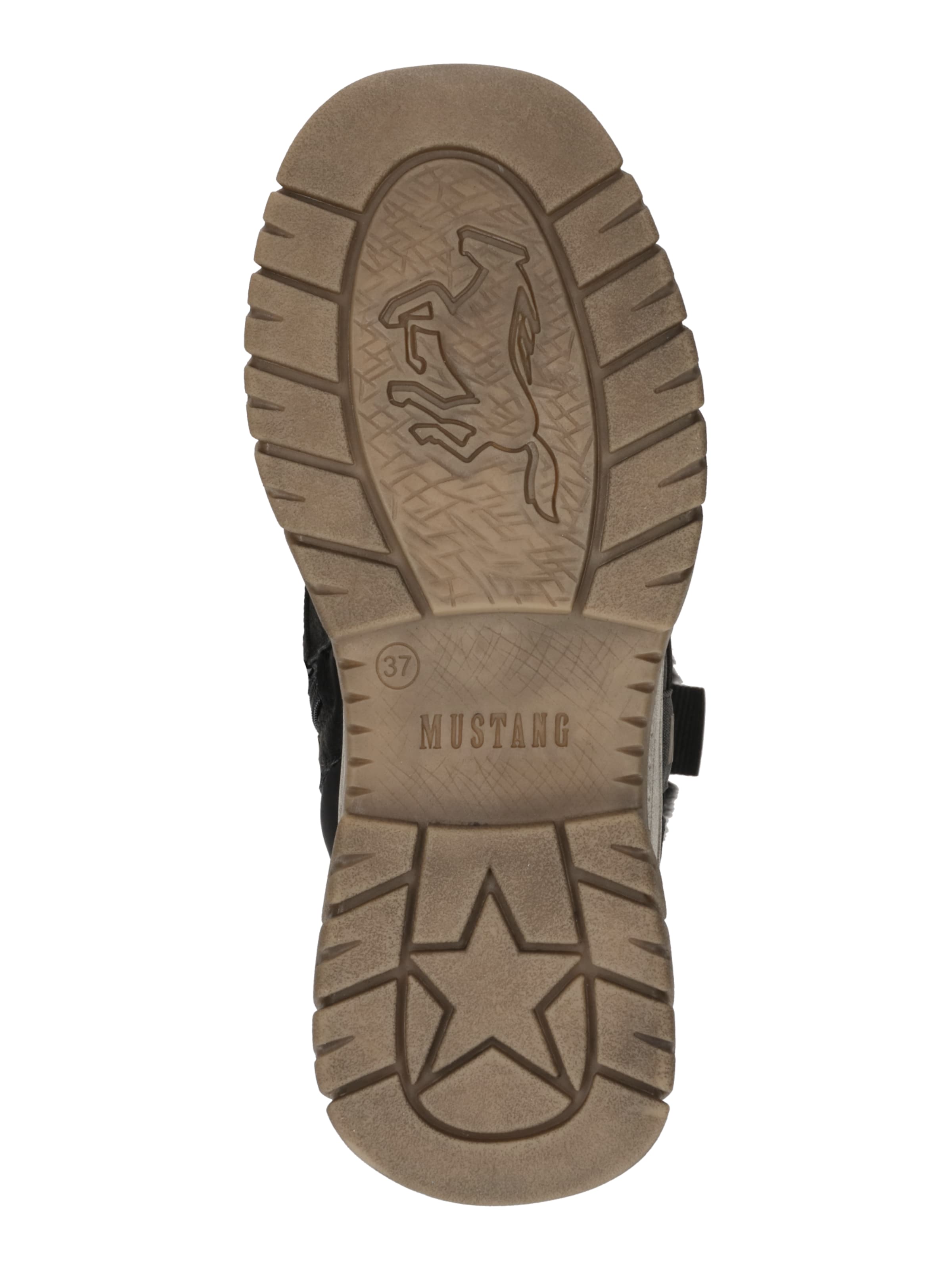 juoda MUSTANG Aulinukai