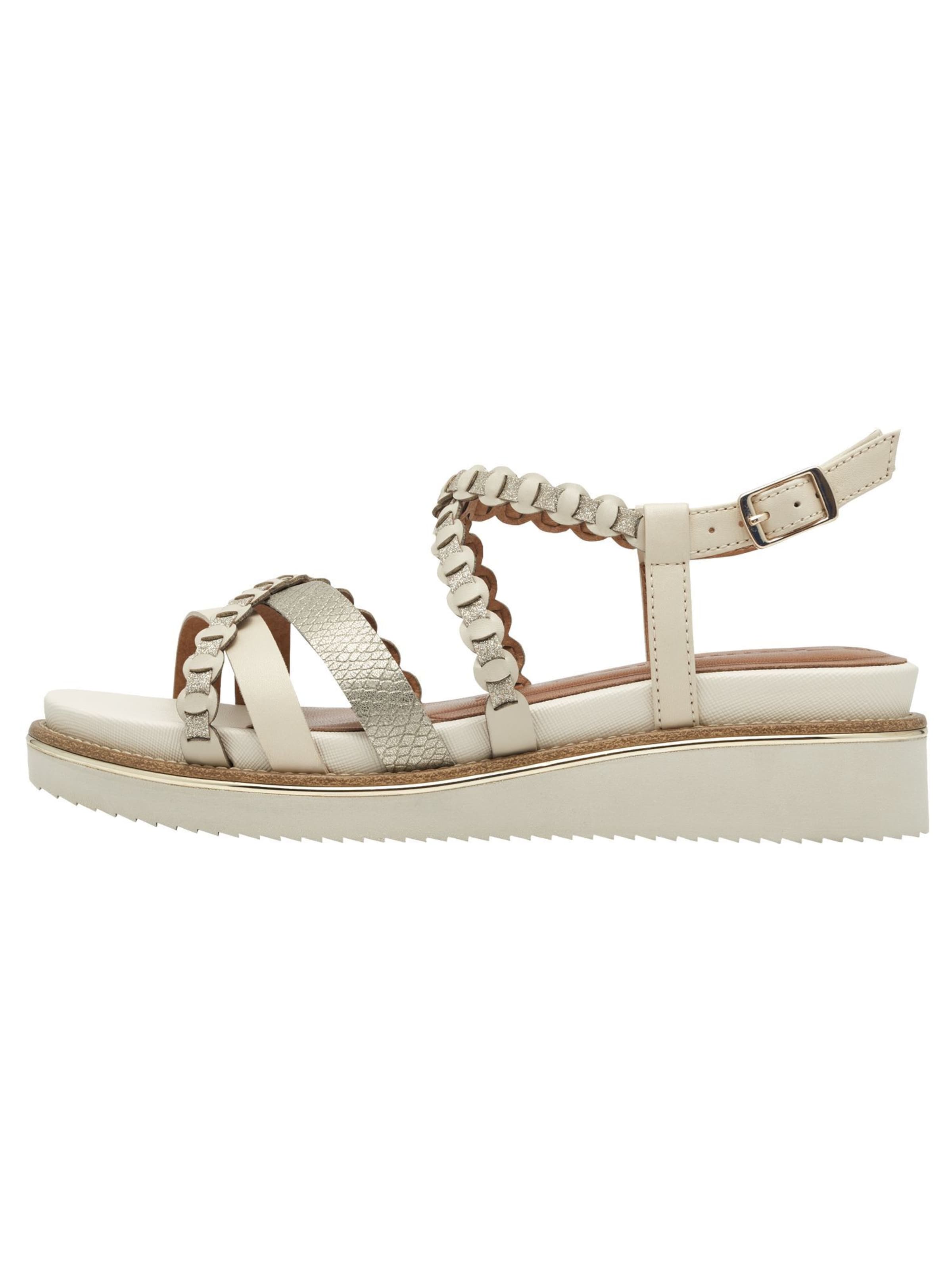 Tamaris Strap Sandals in Beige
