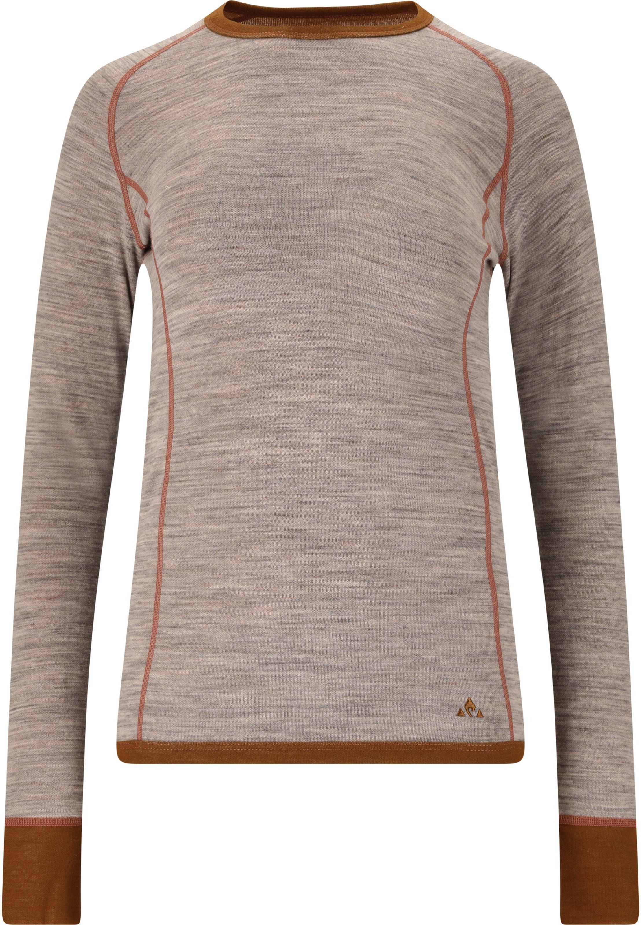 Whistler Base Layer 'BRANDI' in Grau: Vorderseite