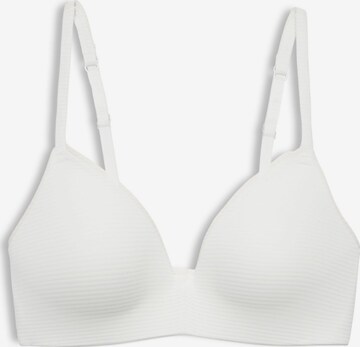 ESPRIT T-shirt Bra in White: front