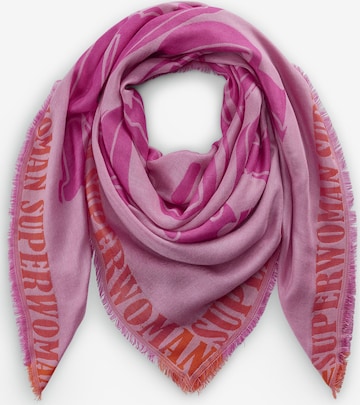 Foulard CODELLO en rose : devant