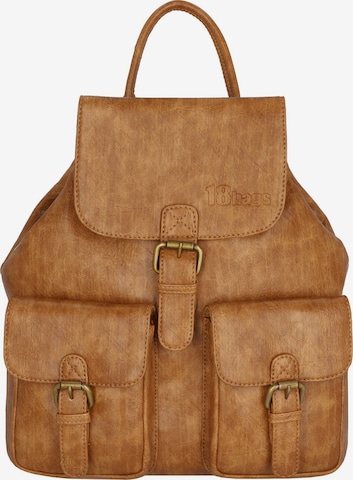 Greenland Nature Backpack '18bags' in Brown: front