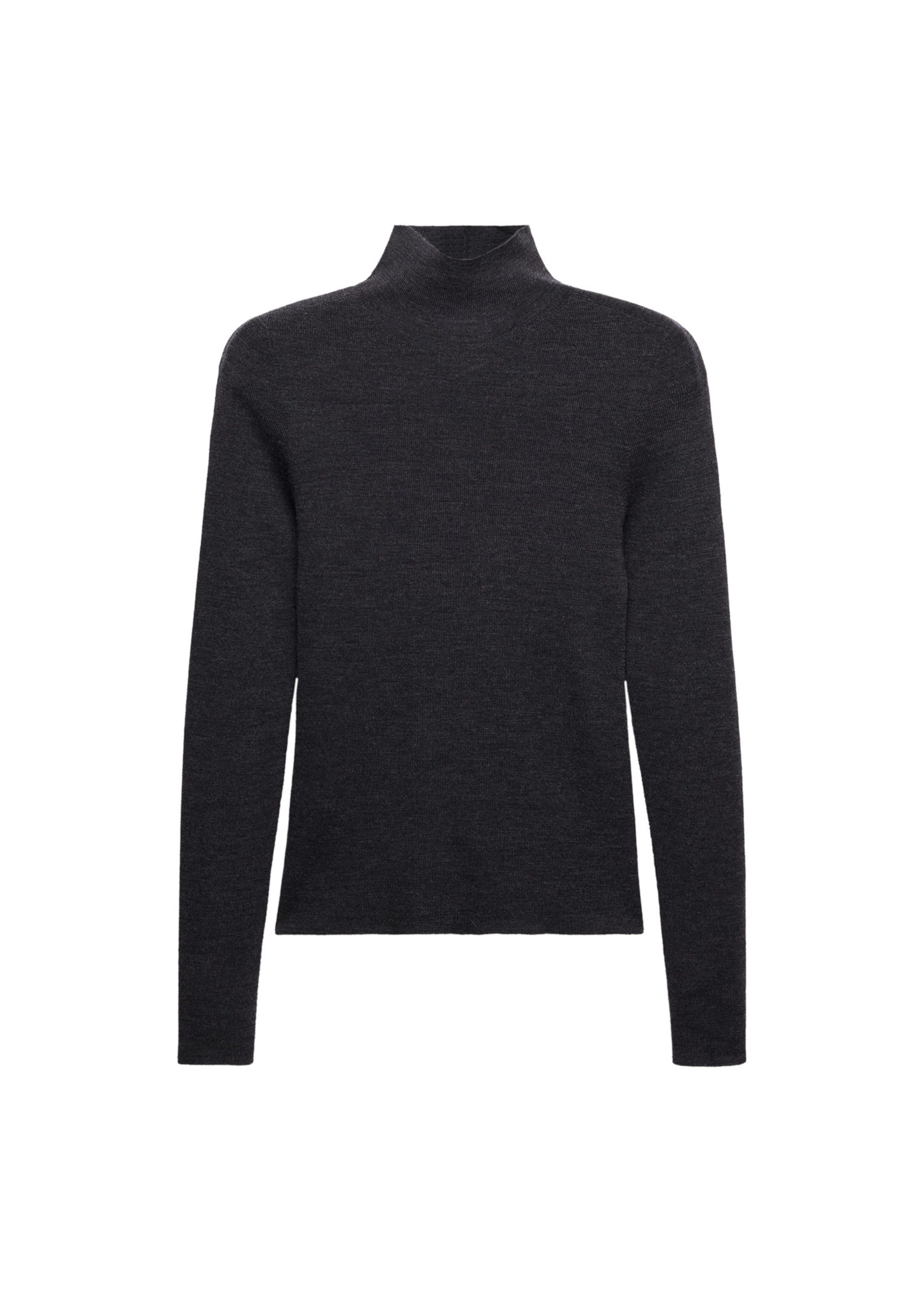 MANGO Pull-over 'BASE' en XS en anthracite, Vue avec produit