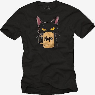 MAKAYA Shirt in Black: front