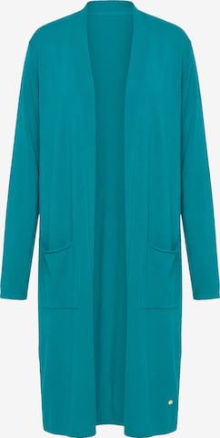 Ulla Popken Gebreid vest in Blauw: voorkant