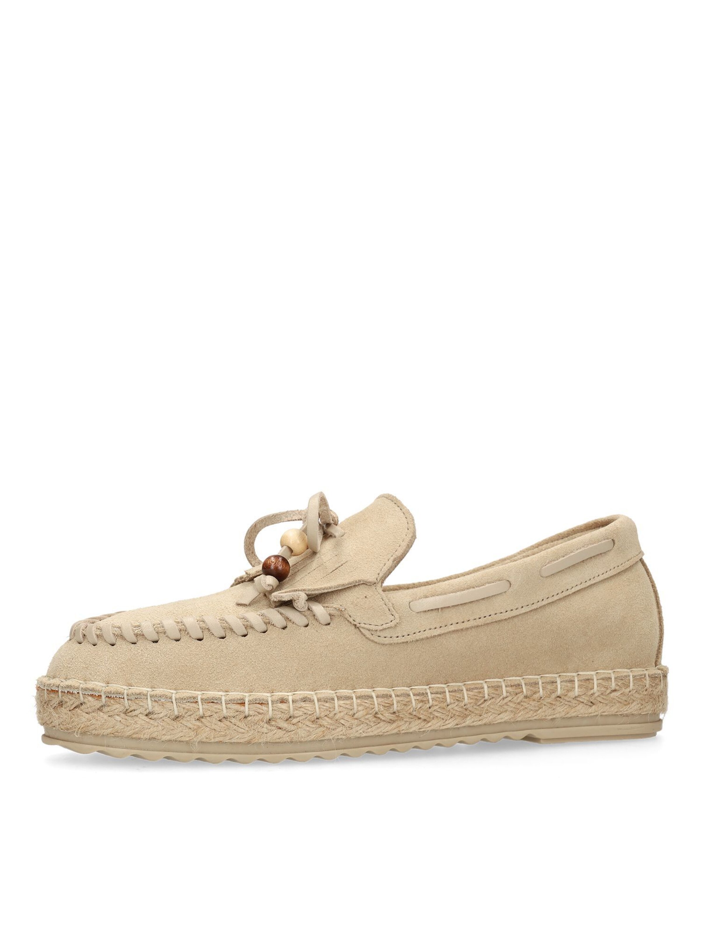 MANFIELD Mocassin en 36 en beige, Vue avec produit