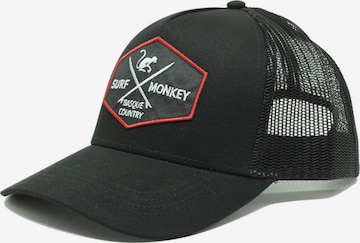 Surf Monkey - Gorra deportiva en negro: frente