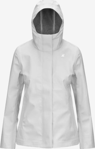 K-Way - Chaqueta de entretiempo 'K-WAY MADALINA BONDED JERSEY GIUBBINO' en blanco: frente