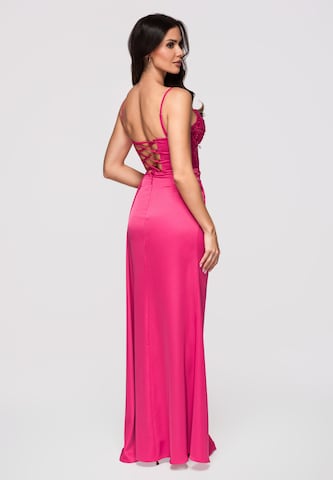 Ombre Avondjurk in Roze