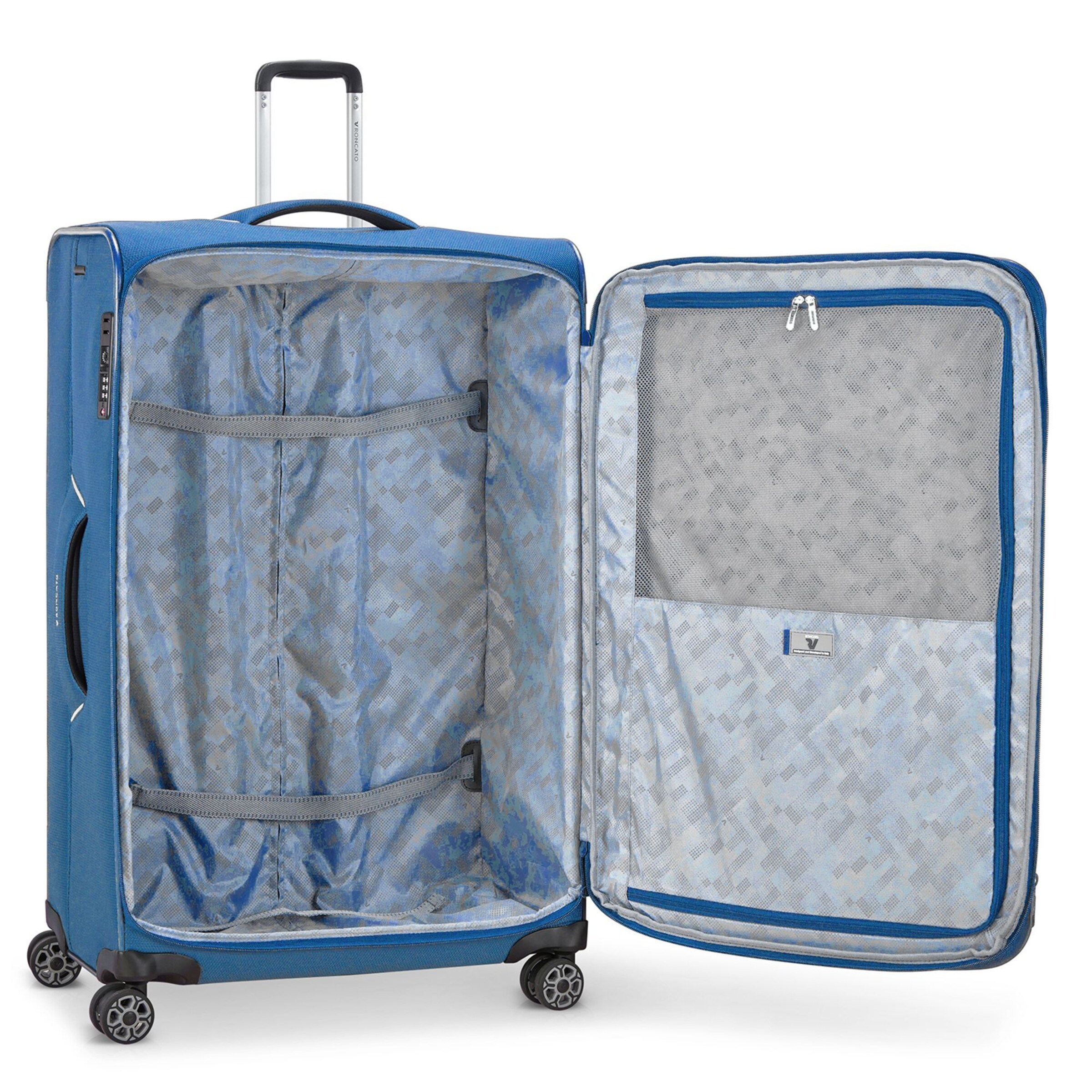 Roncato Suitcase Set 'Ironik 2.0 ' in Blue