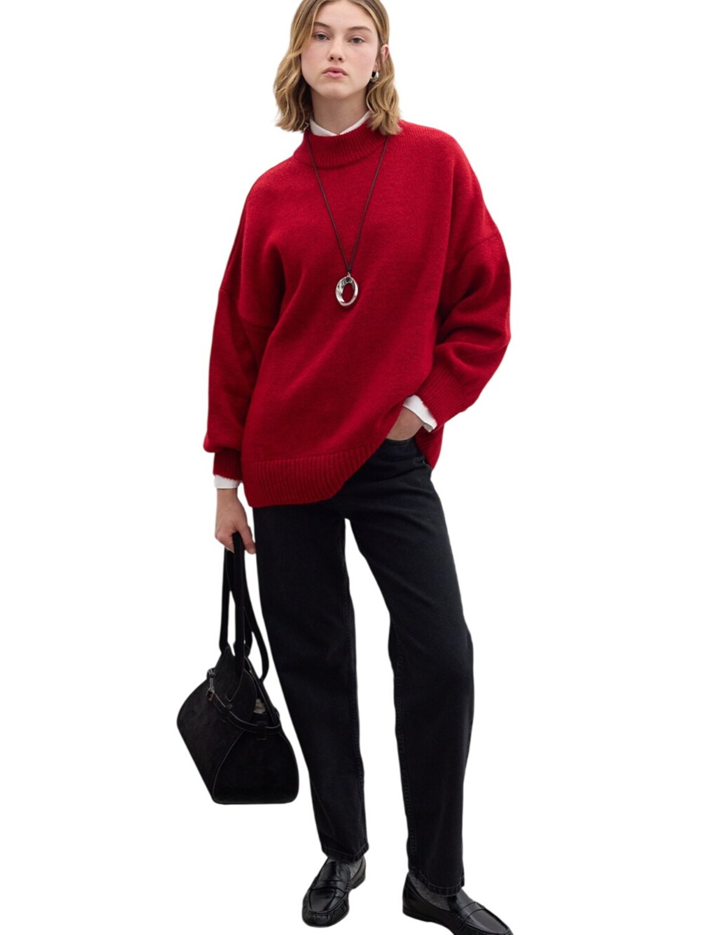 MANUKA Pullover in Rot