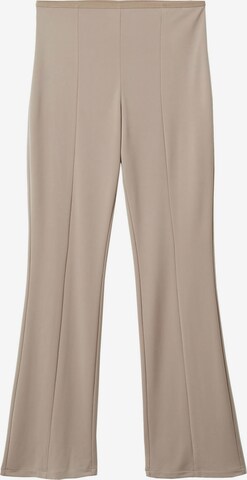 regular Pantaloni 'LEGA' di MANGO in marrone: frontale