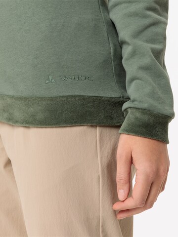 VAUDE Athletic Sweater 'Manukau HO III' in Green