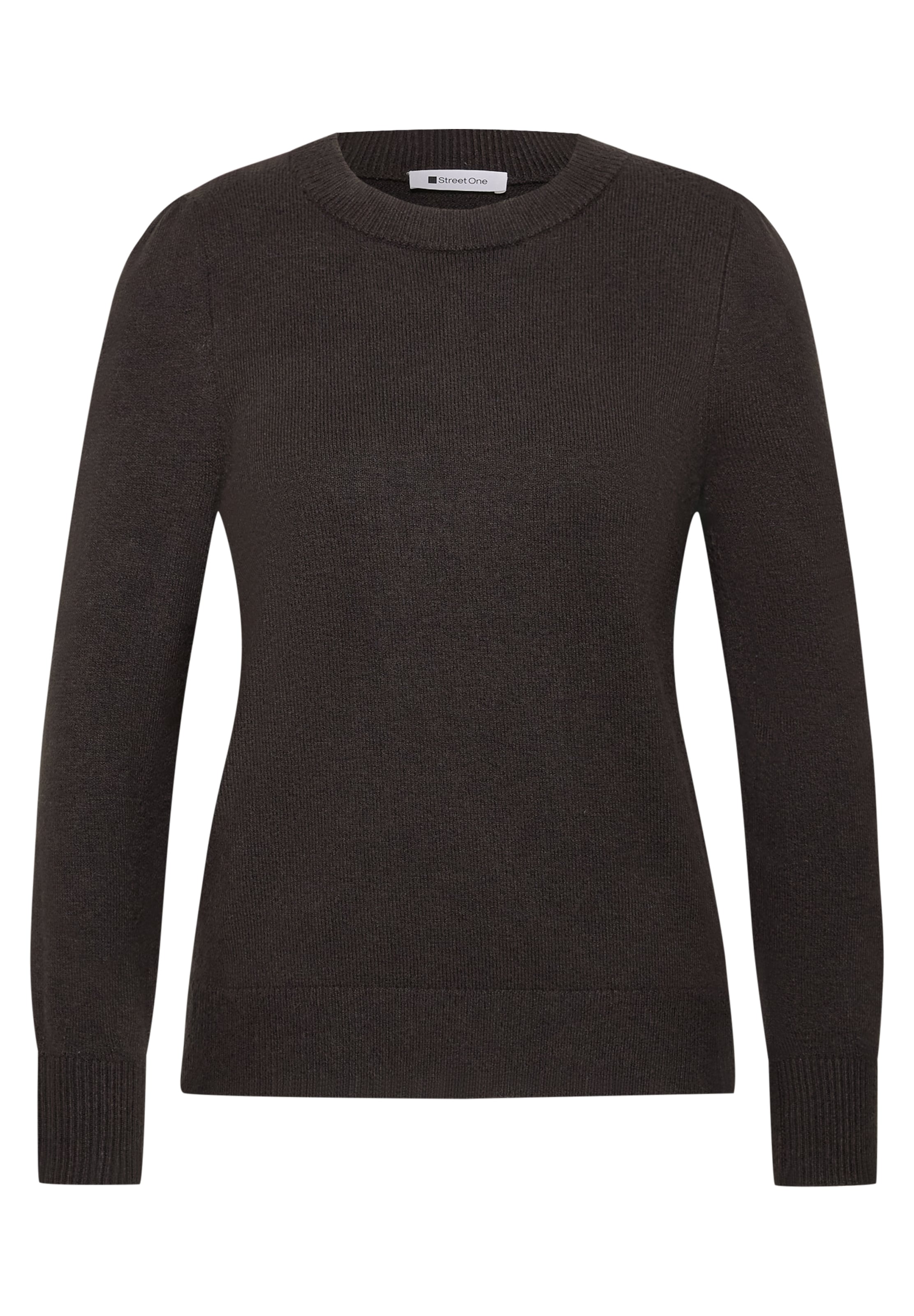 STREET ONE Sweater in Brown: front