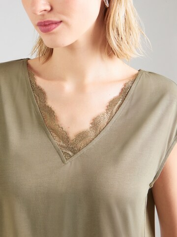 PIECES Shirt 'PCKAMALA' in Green