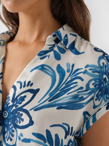 Salsa Jeans Bluse in Blau