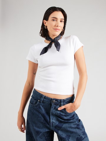 HOLLISTER - Camiseta en blanco: frente