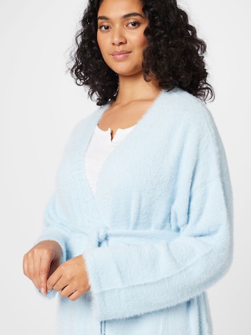 River Island Plus Knit cardigan in Blue