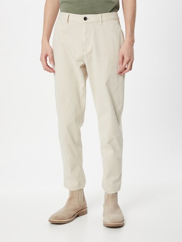 SCOTCH & SODA Дънки Tapered Leg Панталон Chino 'Drift' в бяло: отпред