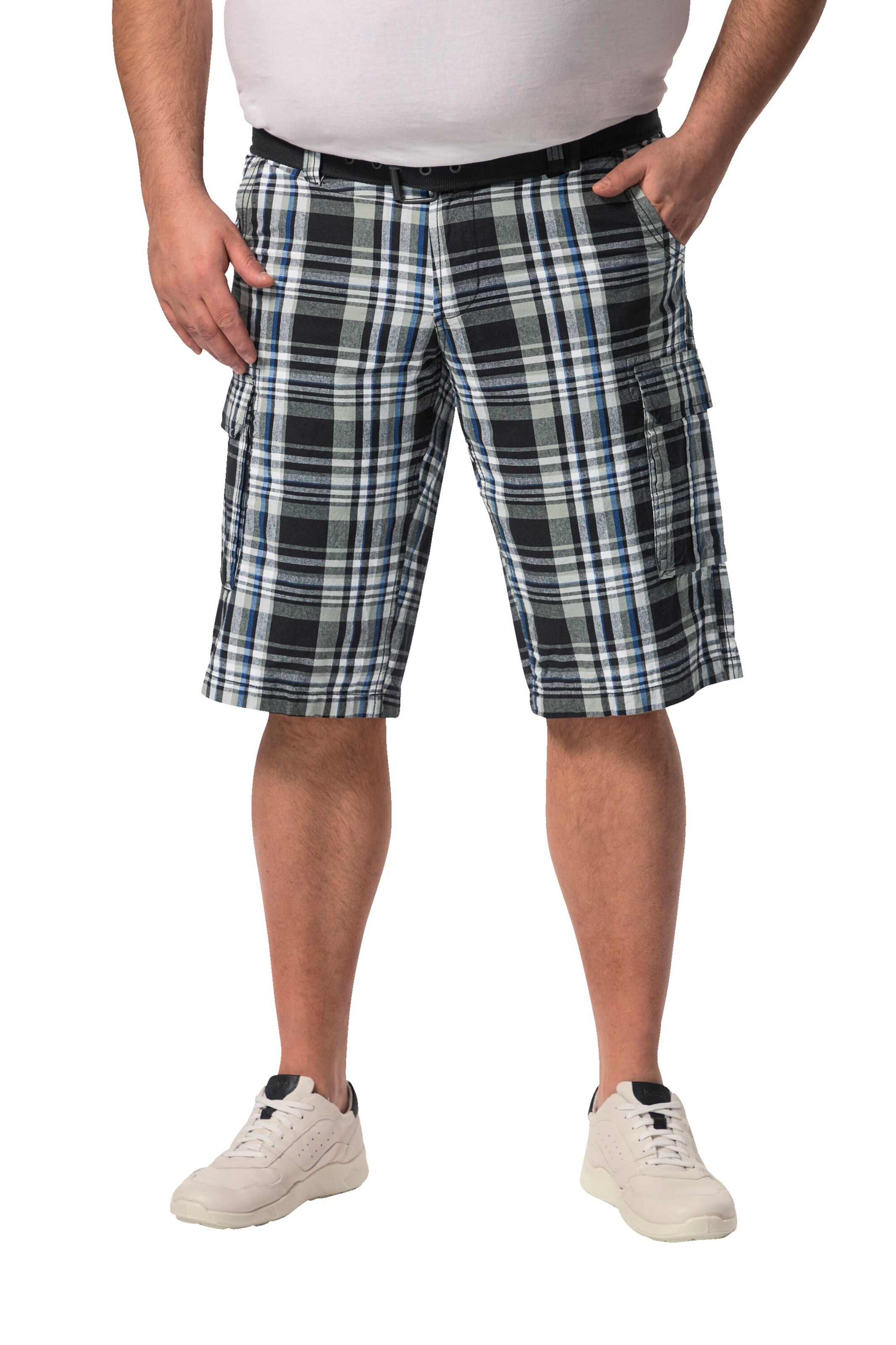 Boston Park Regular Broek in Zwart: voorkant