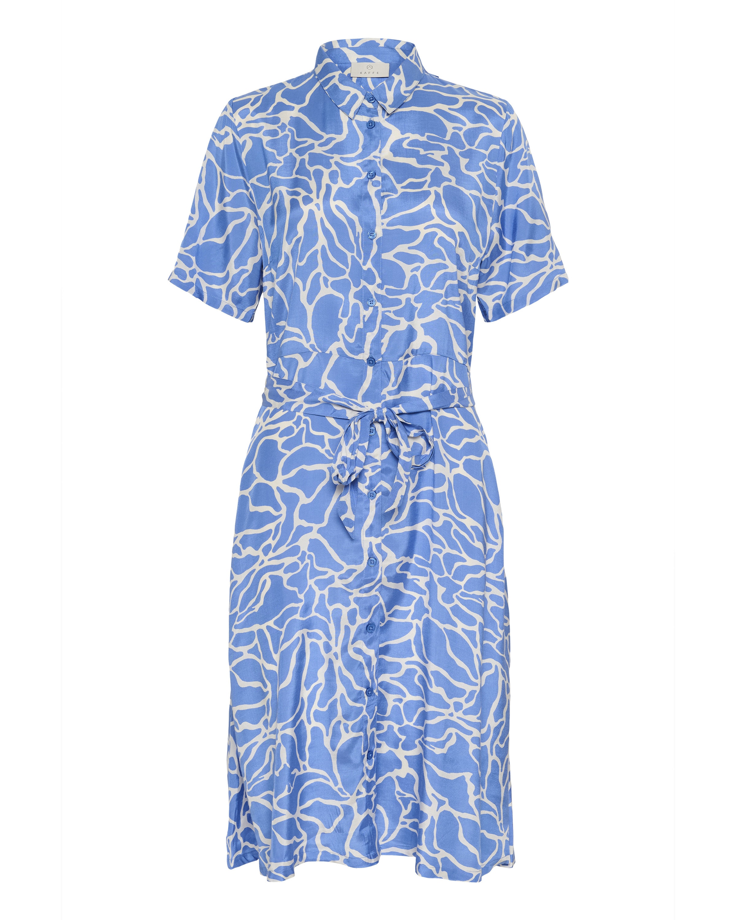 Kaffe Blusekjole 'Emine' i blå: forside