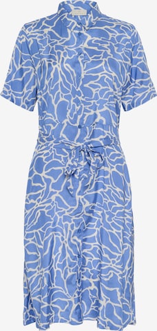 Kaffe Blousejurk 'Emine' in Blauw: voorkant