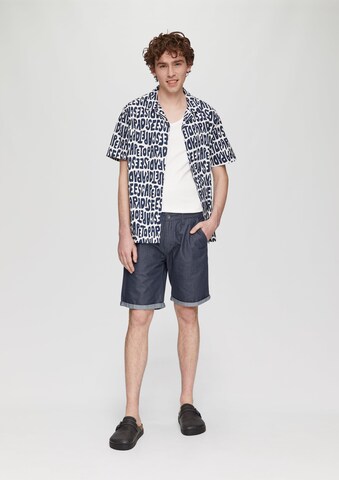 QS Regular Trousers in Blue