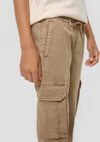 s.Oliver Tapered Hose 'Pete' in Braun